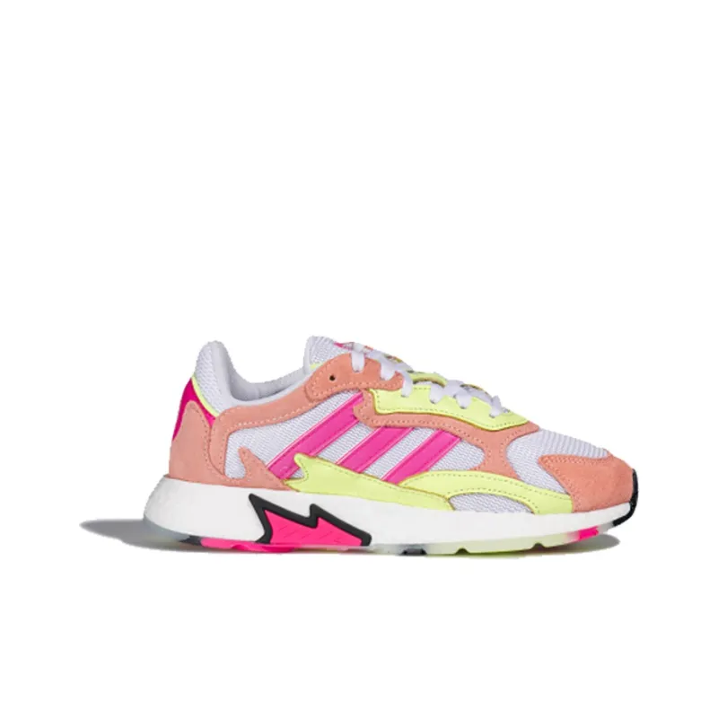 Adidas Originals TRESC Run BR W Non slip Lightweight Low Top Casual Shoes Women's Pink Orange Patchwork-1