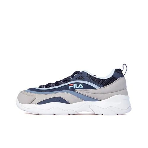 FILA Ray Casual Shoes Men Low-Top Gray/Blue