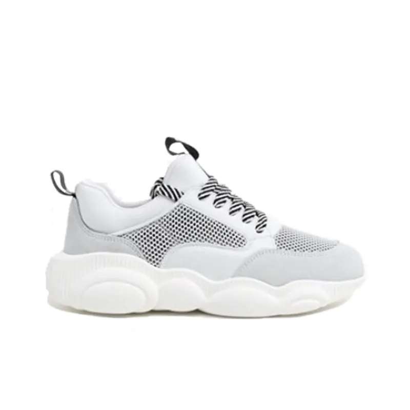 MOSCHINO Low Top Casual Shoes Women's White-1