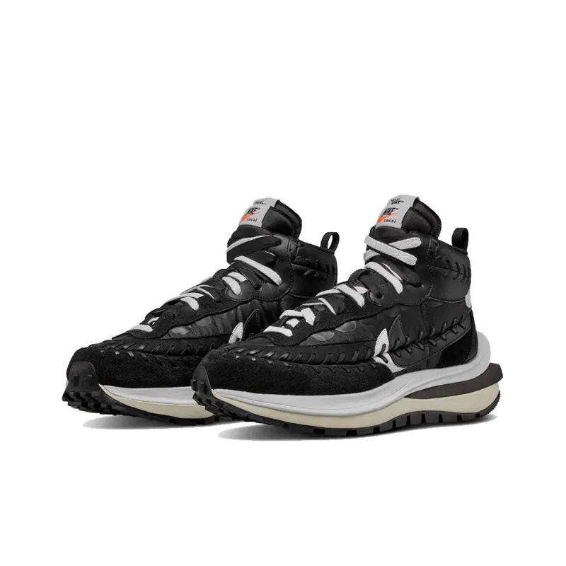 Nike Vaporwaffle Sacai Jean Paul Gaultier Black White-2