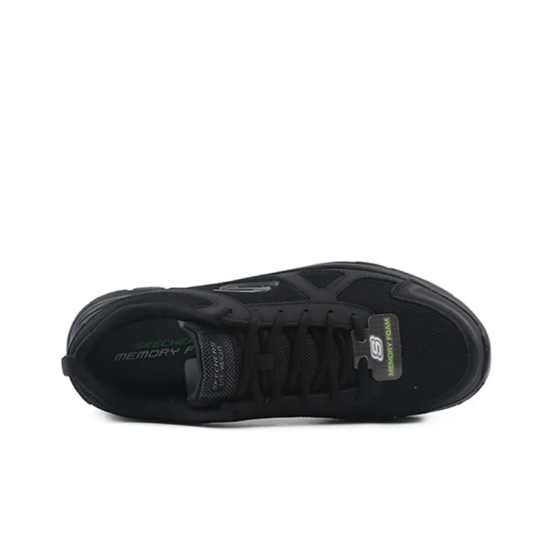 Skechers Track Low Running Shoes Black-3