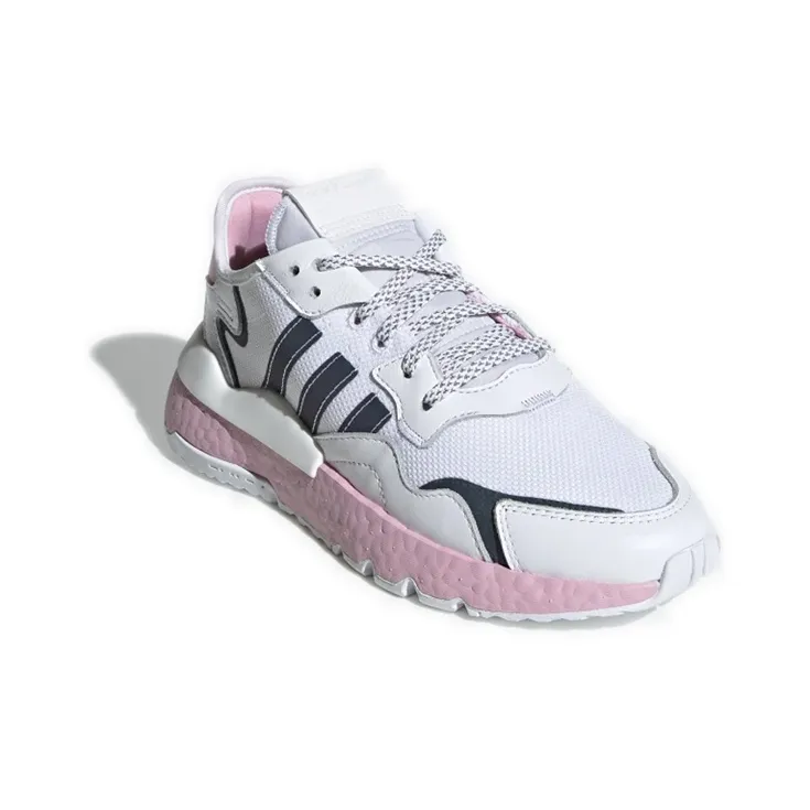 Adidas Nite Jogger Cloud White True Pink Women's-1