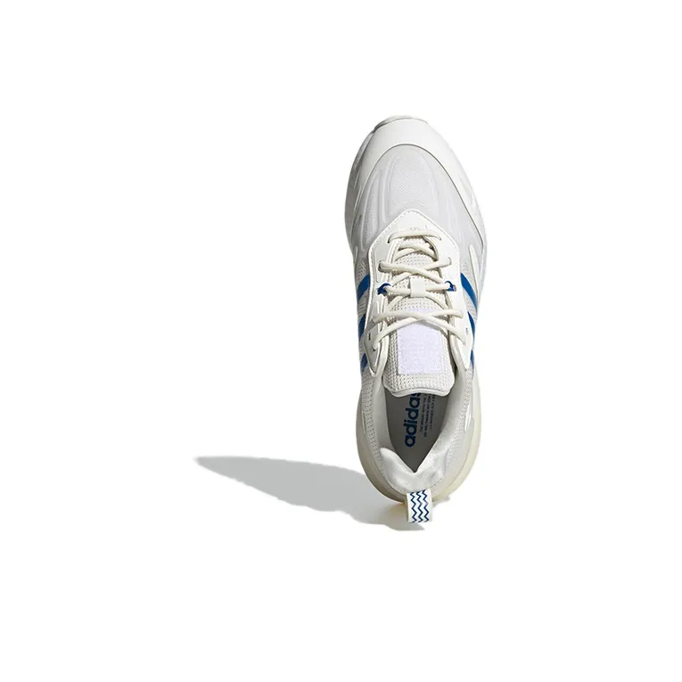 Adidas Zx 2K Boost 2.0 Cloud White Off White Blue Bird-4