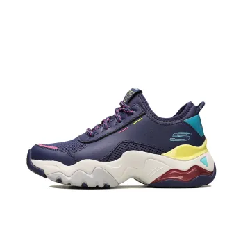 Skechers D Lites 3.0 Air Low Top Running Shoes Blue Women's