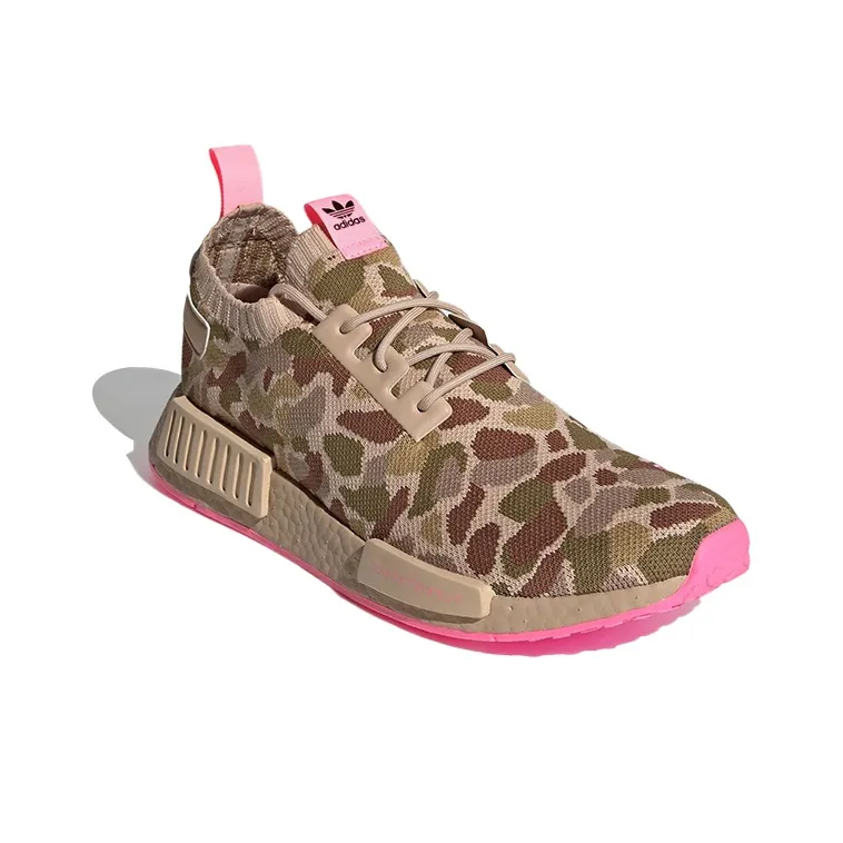 Adidas Nmd R1 Primeknit Duck Camo Pink-2