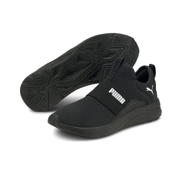 PUMA Softride Sophia Slip On 'Black White' Women's-4