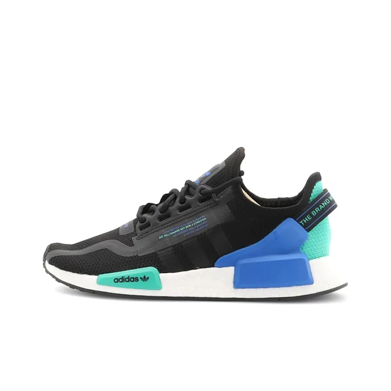 Adidas Originals Nmd R1 V2 Black Cyan-0