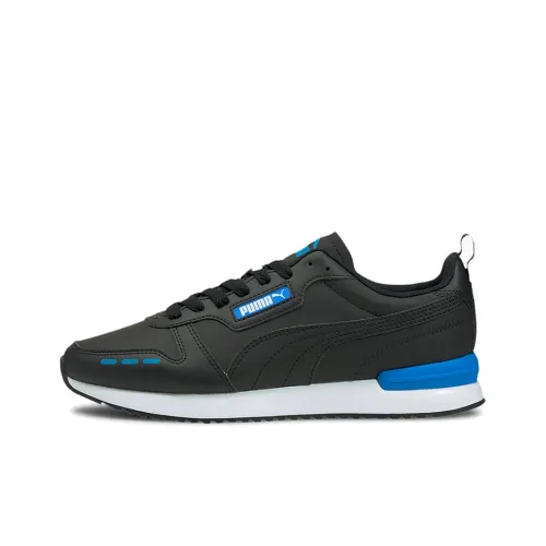 PUMA R78 Neon Casual Shoes Unisex Low-Top Black/White/Blue