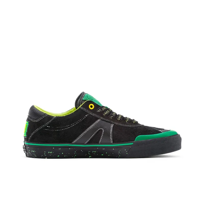 SHAKE JUNT x Vision Street Wear Low-Top Skateboard Shoes Unisex Black Green-2