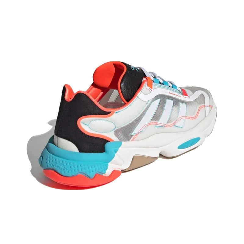 Adidas Ozweego Pure 'Bright Cyan Solar Red'-3
