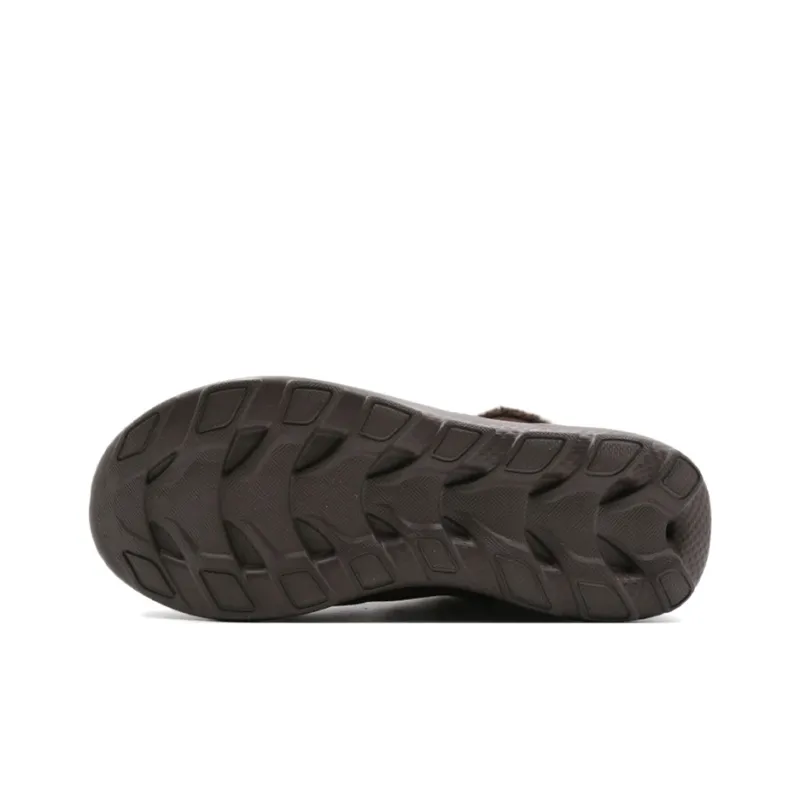 Skechers ON THE GO Cushioning Anti-Slip Wear-Resistant And Warm Coverage High-Top Athletic Shoes Men's Taupe-5