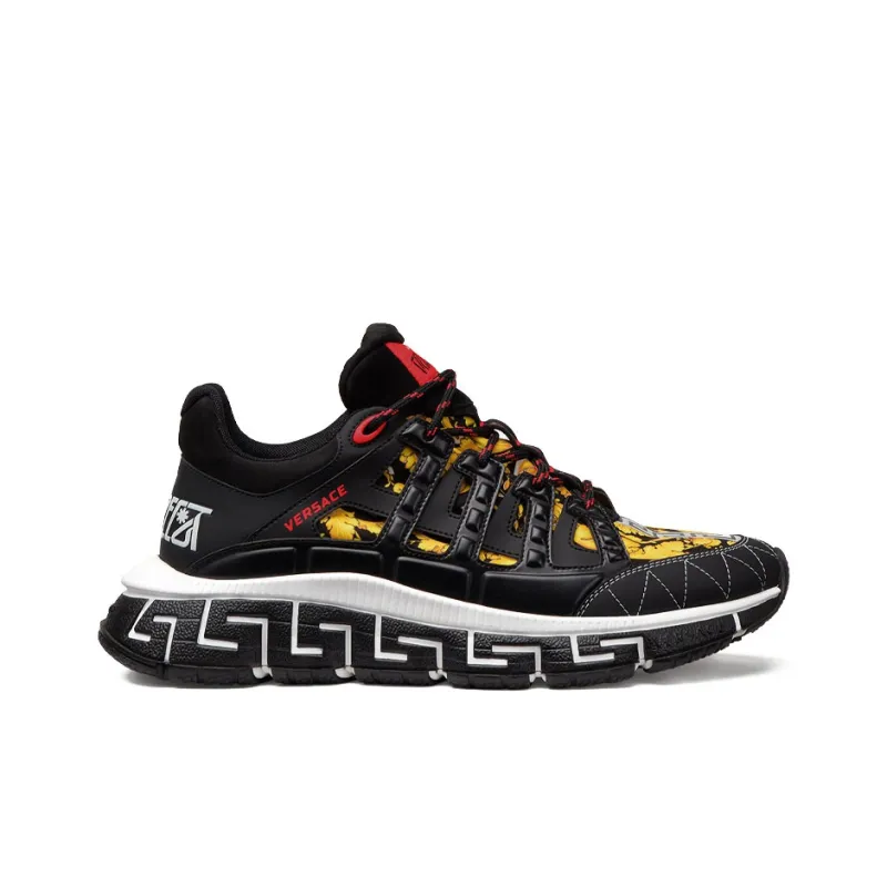 VERSACE Trigreca 'Barocco Print - Black' Men's-1
