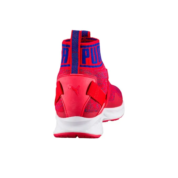 PUMA Ignite Evoknit Lo Casual Shoes Women's High-Top Red/Blue-3
