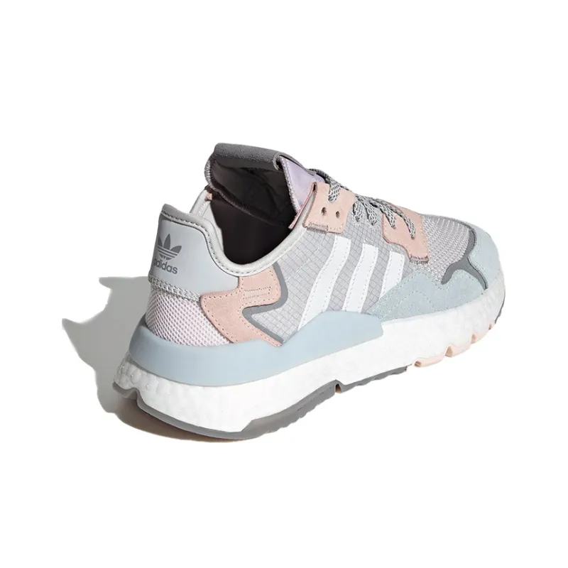 Adidas Nite Jogger Grey Pink Tint Women's-3