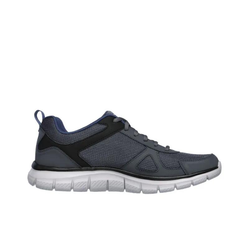 Skechers Track Low Top Running Shoes Blue/Grey-1