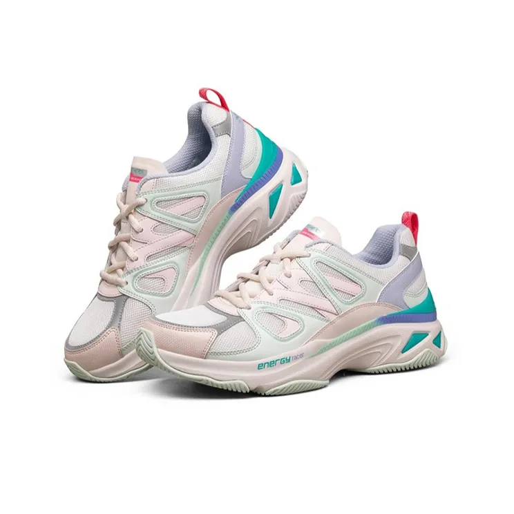 Skechers Energy Racer Sports Shoes Pink/Green/Blue Women's 36,5