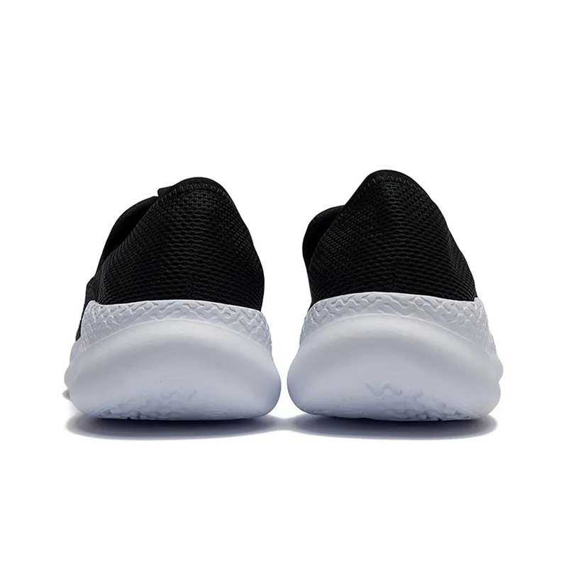 361° NFO Technology Cushioning, Slip Resistant, Breathable, Lightweight Low Top Casual Shoes Men's Black White-2