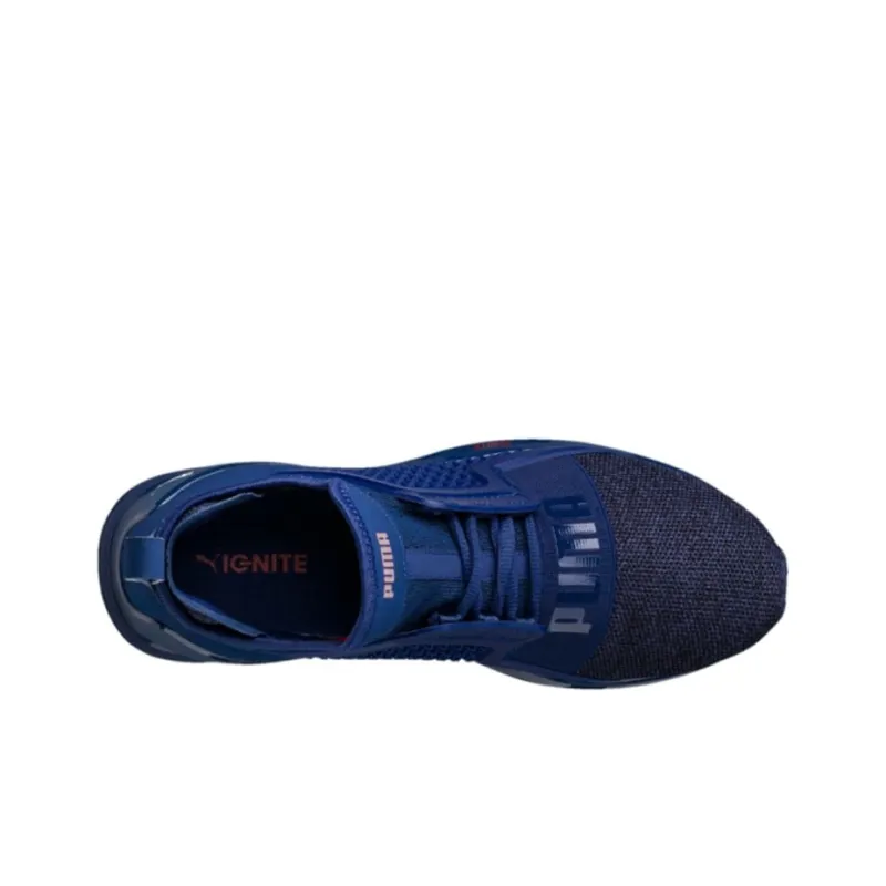PUMA Ignite Limitless Low Running Shoes Blue-4