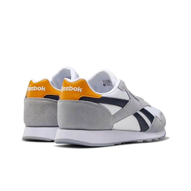Reebok Royal Ultra Casual Shoes Unisex Low Top White/Gray/Blue/Yellow-3