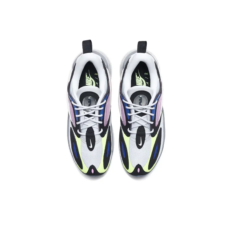 Nike Air Max Zephyr Cushioned Slip Resistant Low Top Casual Shoes Women's White Purple Black-3