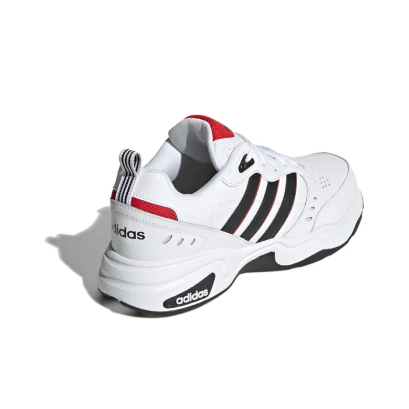 adidas neo Strutter White Black Active Red-2