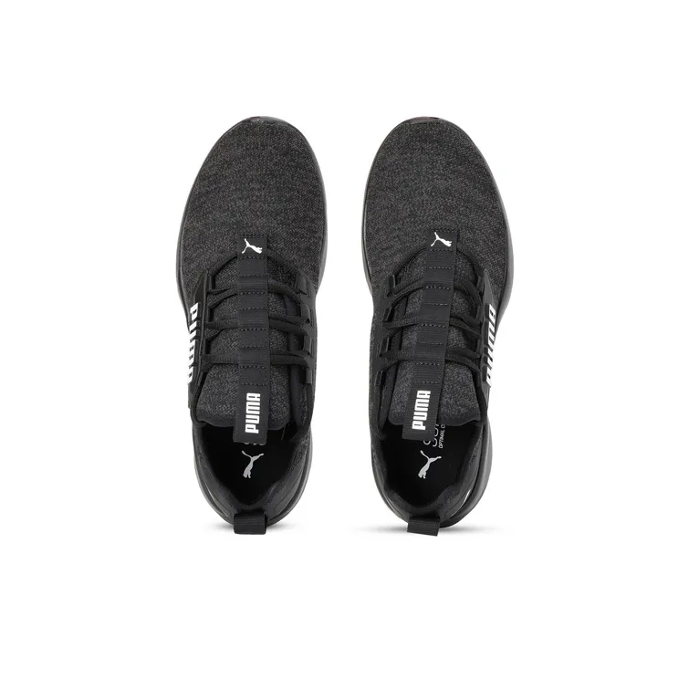 PUMA Retaliate Knitted Sports Shoe Black-2