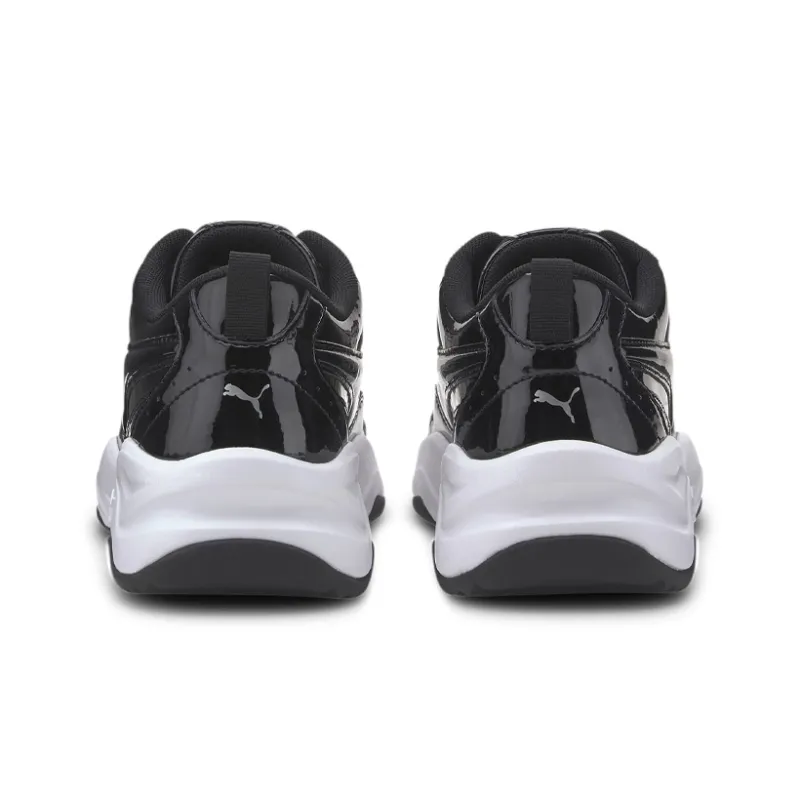 PUMA Cilia Casual Shoes Women's Low-Top Black/White-3