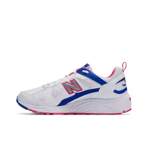 New Balance NB 878 Casual Shoes Unisex Low-Top Pink/Blue/White