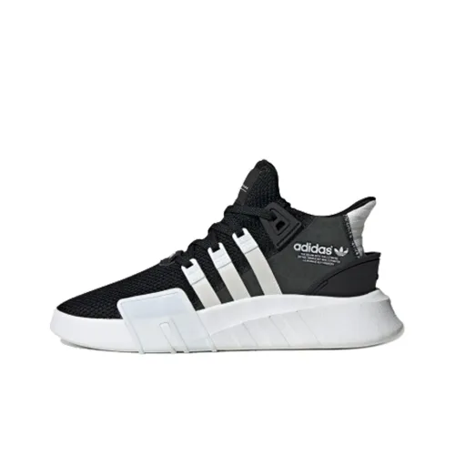 Adidas Originals Eqt Bask Adv Casual Shoes Men Mid-Top Black/White