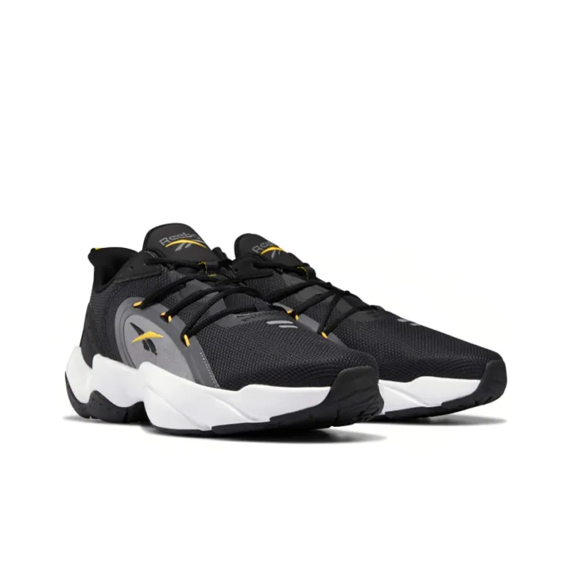 Reebok Royal Pervader Casual Shoes Unisex Low-Top Black/Gray/Gold-2