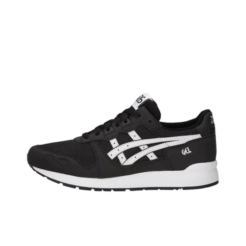 Asics Gel-Lyte Durable Breathable Low-Top Athletic Shoes Unisex Standard Black And White
