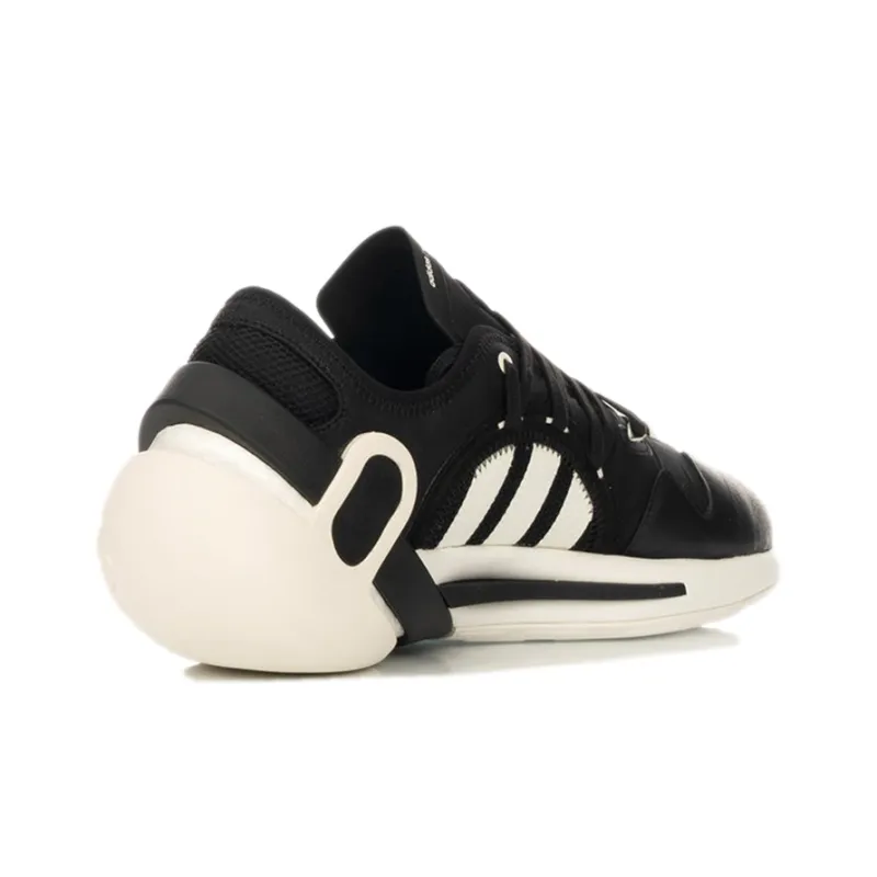 Adidas Y 3 Idoso Boost Black Chalk White-2