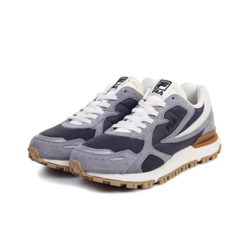 FILA Zagato Retro Running Shoes Black/Grey/Brown-1