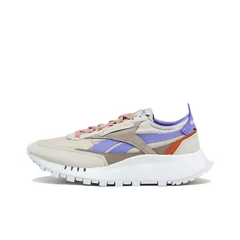 Reebok Women's Classic Leather Legacy 'Sand Stone Hyper Purple' Women's