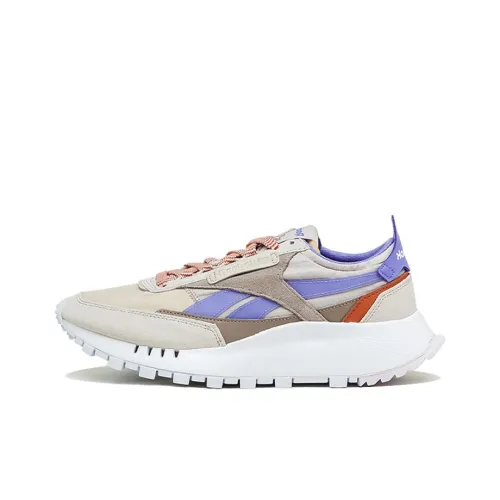 Reebok Women's Classic Leather Legacy 'Sand Stone Hyper Purple'