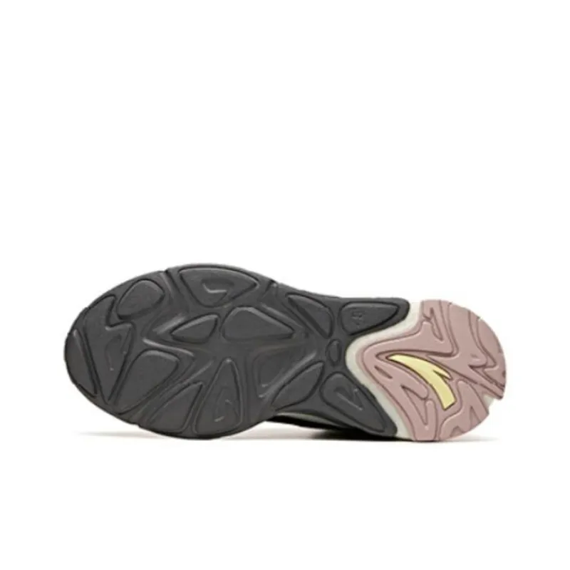 Anta Life Collection Cushioned Anti-Slip And Wear-Resistant Warm Mid-Top Casual Shoes Women's Stone Gray-5