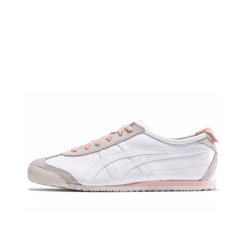 Onitsuka Tiger MEXICO 66 Casual Shoes Women's Low-Top White Pink