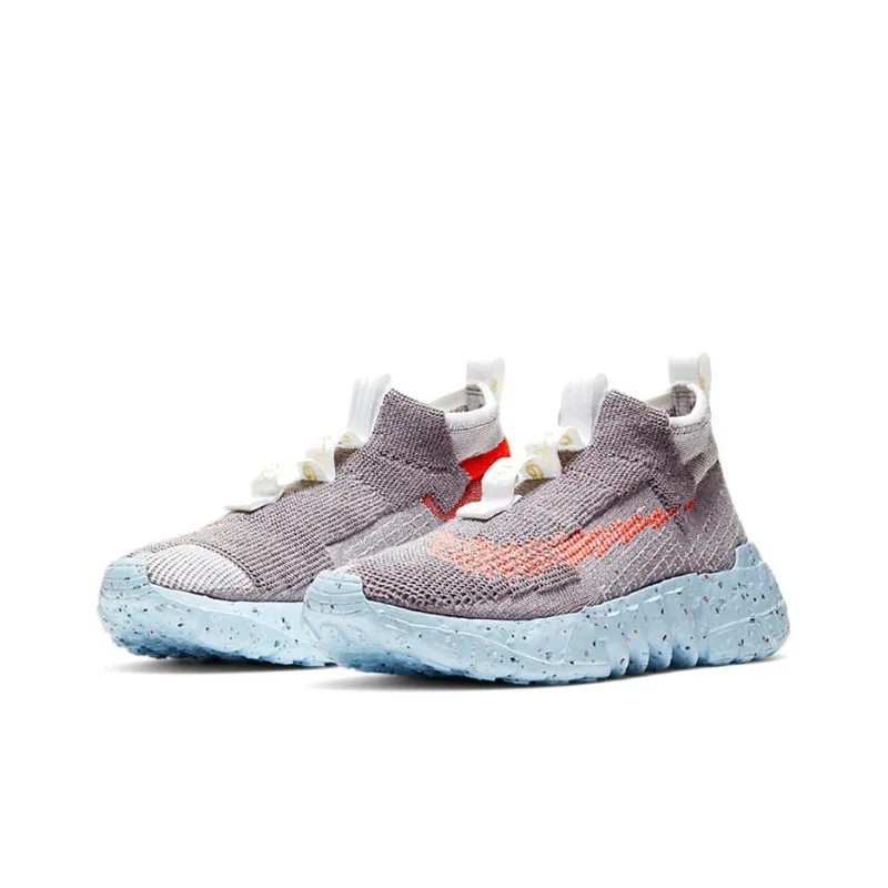 Nike Space Hippie 02 Vast Grey Hyper Crimson-2