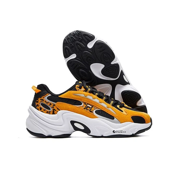 FILA PANTERA Cushioned Slip Resistant Abrasion Resistant Breathable Low Top Casual Shoes Men's-1