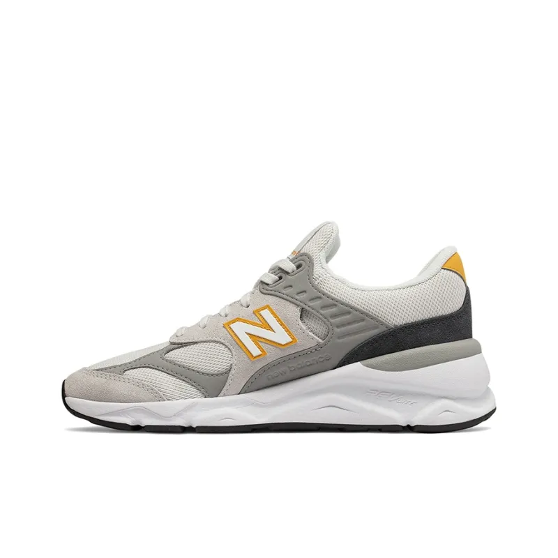 New Balance X 90 GreyWhite GreyWhite 'Gray White Yellow' Women's-0