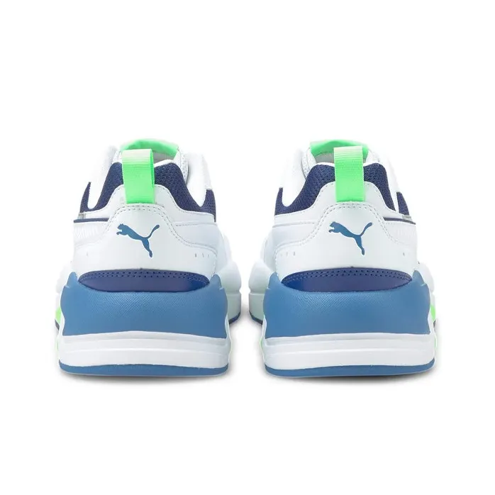 PUMA X Ray 2 Square 'White Electric Green Blue'-3
