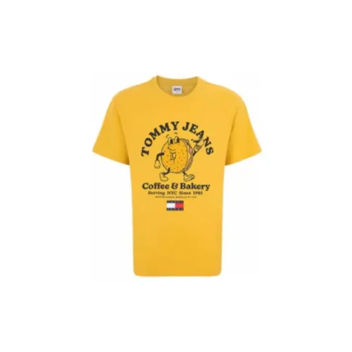 Tommy Hilfiger T-Shirts Men Yellow