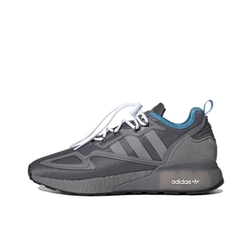 Adidas Originals ZX 2K Boost Casual Shoes Unisex Low-Top Gray