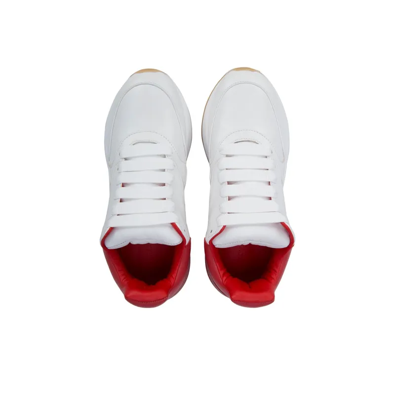 Alexander McQueen Sprint Runner Casual Shoes Women's Low Top White-3