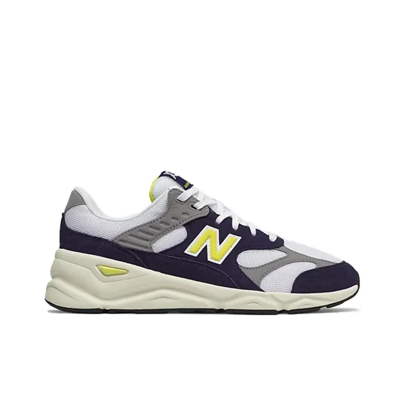 New Balance MSX90TTK Low Top Casual Shoes Men's Black White Yellow-1