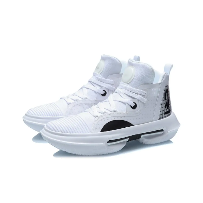 LiNing CF Cushioning, Slip Resistant, Abrasion Resistant, Breathable, Lightweight Coverage High Top Casual Shoes Men's-2