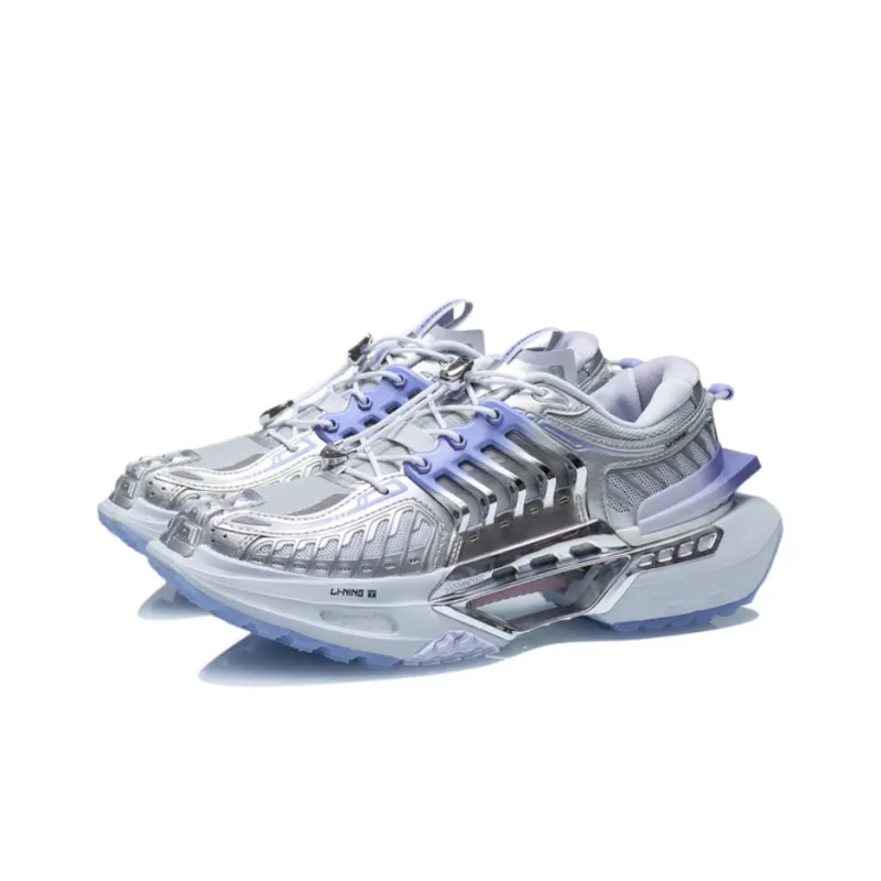 LiNing Xuankong Low Top Casual Shoes Men's Light Frost Blue-2
