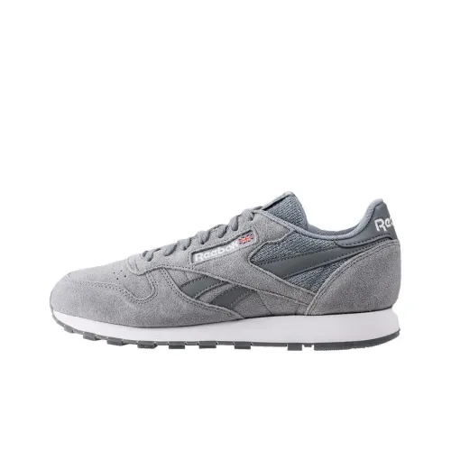 Reebok Classic Leather Casual Shoes Men Low-Top Gray