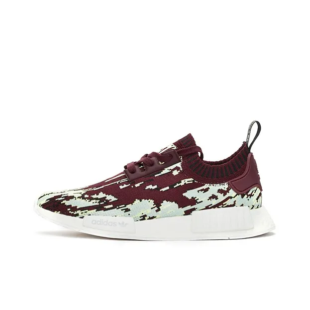 Adidas Originals Nmd R1 Sns Datamosh 2.0 Maroon-0