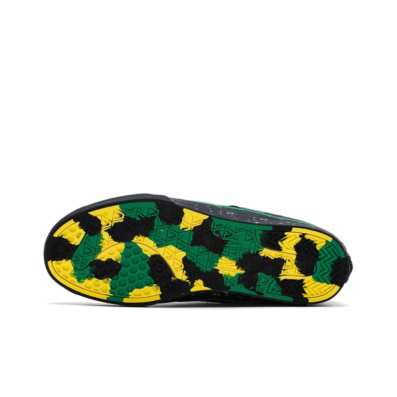 SHAKE JUNT x Vision Street Wear Low-Top Skateboard Shoes Unisex Black Green-6